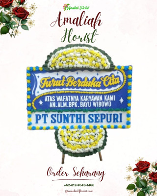 Papan Bunga Duka di Komperta