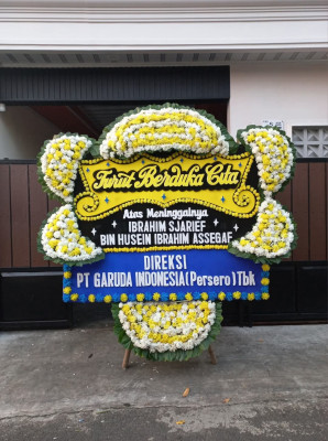 Papan Bunga Duka di Komperta